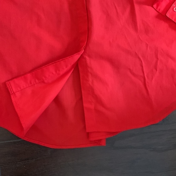 Vintage Red 1980s Diane von Furstenberg Blouse, sz M. - Picture 9 of 12